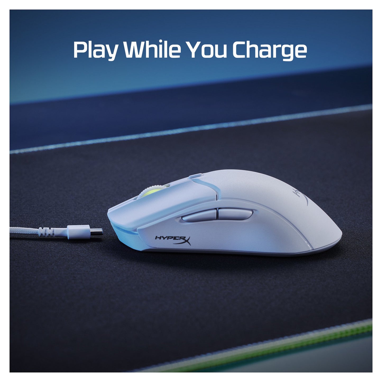 HyperX Pulsefire Haste 2 Wireless Gaming Maus white