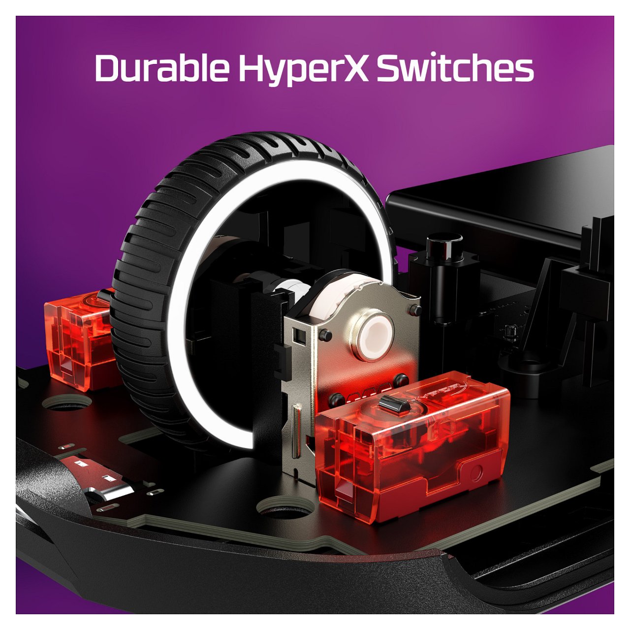 HyperX Pulsefire Haste 2 Wireless Gaming Maus white