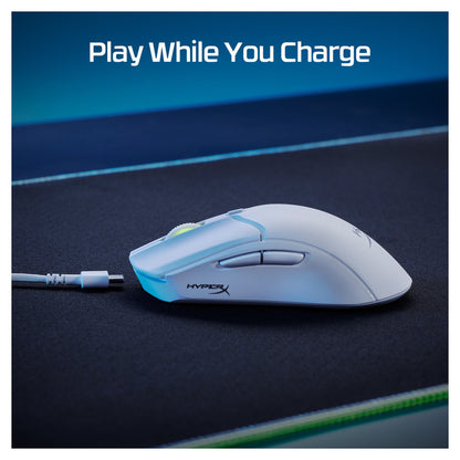 HyperX Pulsefire Haste 2 Wireless Gaming Maus white