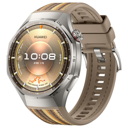 Huawei WATCH GT6 pro 46mm (Atum-B29W), Brown Woven Strap