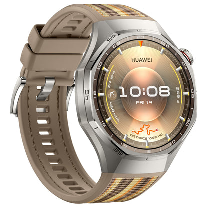 Huawei WATCH GT6 pro 46mm (Atum-B29W), Brown Woven Strap