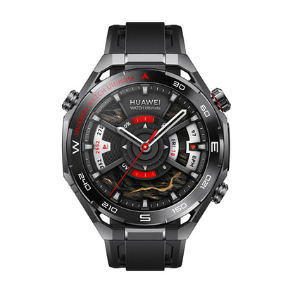 HUAWEI WATCH Ultimate 2 (March-B19),Black Fluoroelastomer Stra