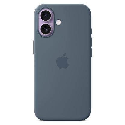 Silikon Case iPhone 17 mit MagSafe (maritimblau)