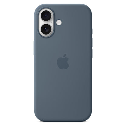 Silikon Case iPhone 17 mit MagSafe (maritimblau)
