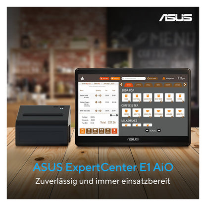 AIO ASUS ExpertCenter E1 E1600WKAT-BMR106X 15.6" Touch N4500/4GB/128SSD/W11 Pro black
