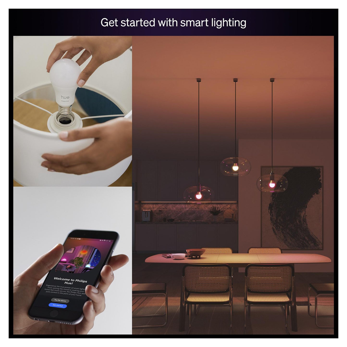 Philips Hue Essential WCA 806 A60 E27 1P EU