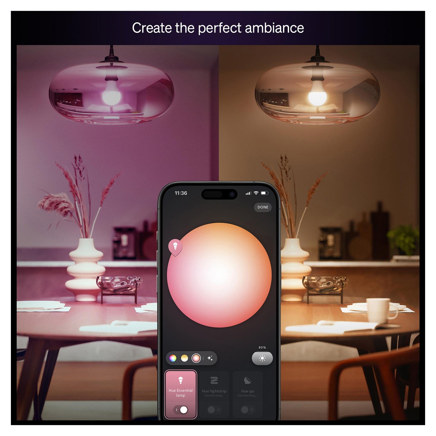 Philips Hue Essential WCA 806 A60 E27 1P EU