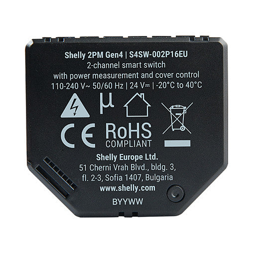 Shelly Relais 2PM Gen4 2er Pack