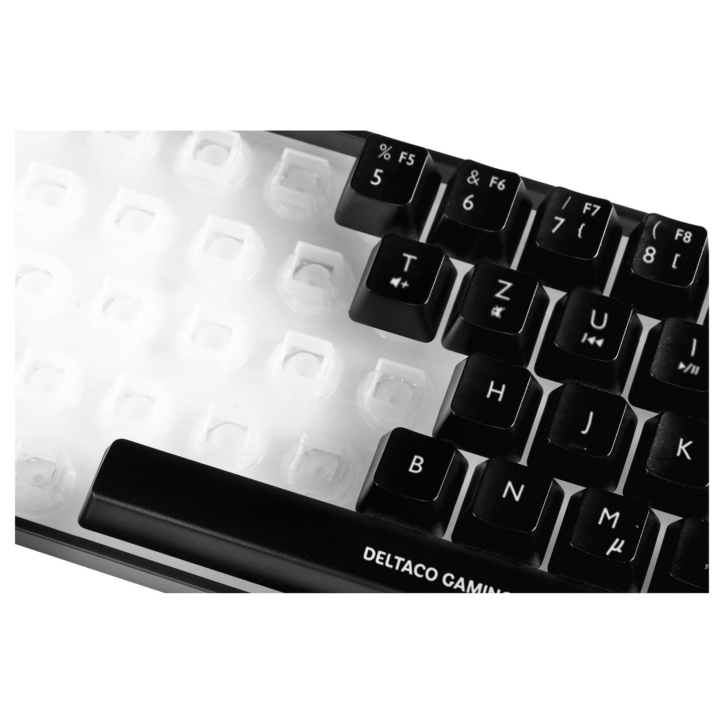 Deltaco Gaming Tastatur DK240 mini 60% USB, RGB black