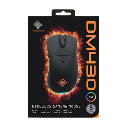 Deltaco Gaming Maus DM430 wireless, RGB black