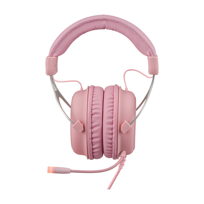 Deltaco Headset Gaming Stereo Klinke LED pink