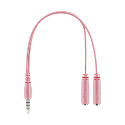 Deltaco Headset Gaming Stereo Klinke LED pink