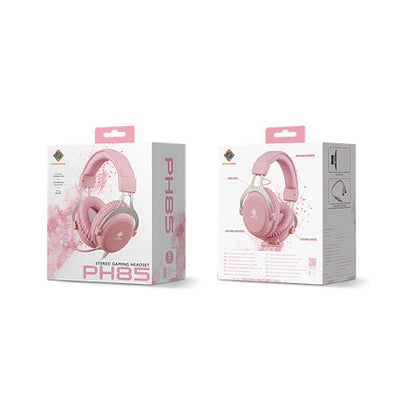Deltaco Headset Gaming Stereo Klinke LED pink