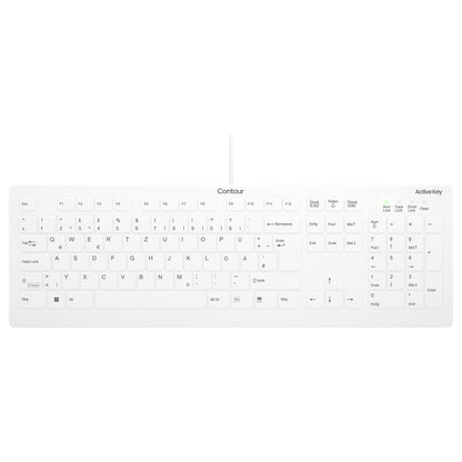 ActiveKey Medical Keyboard C8112 - Flat-Design IP68 vollvers