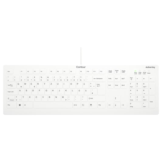 ActiveKey Medical Keyboard C8112 - Flat-Design IP68 vollvers