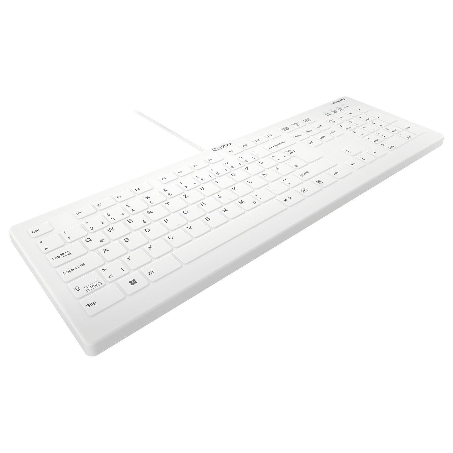 ActiveKey Medical Keyboard C8112 - Flat-Design IP68 vollvers