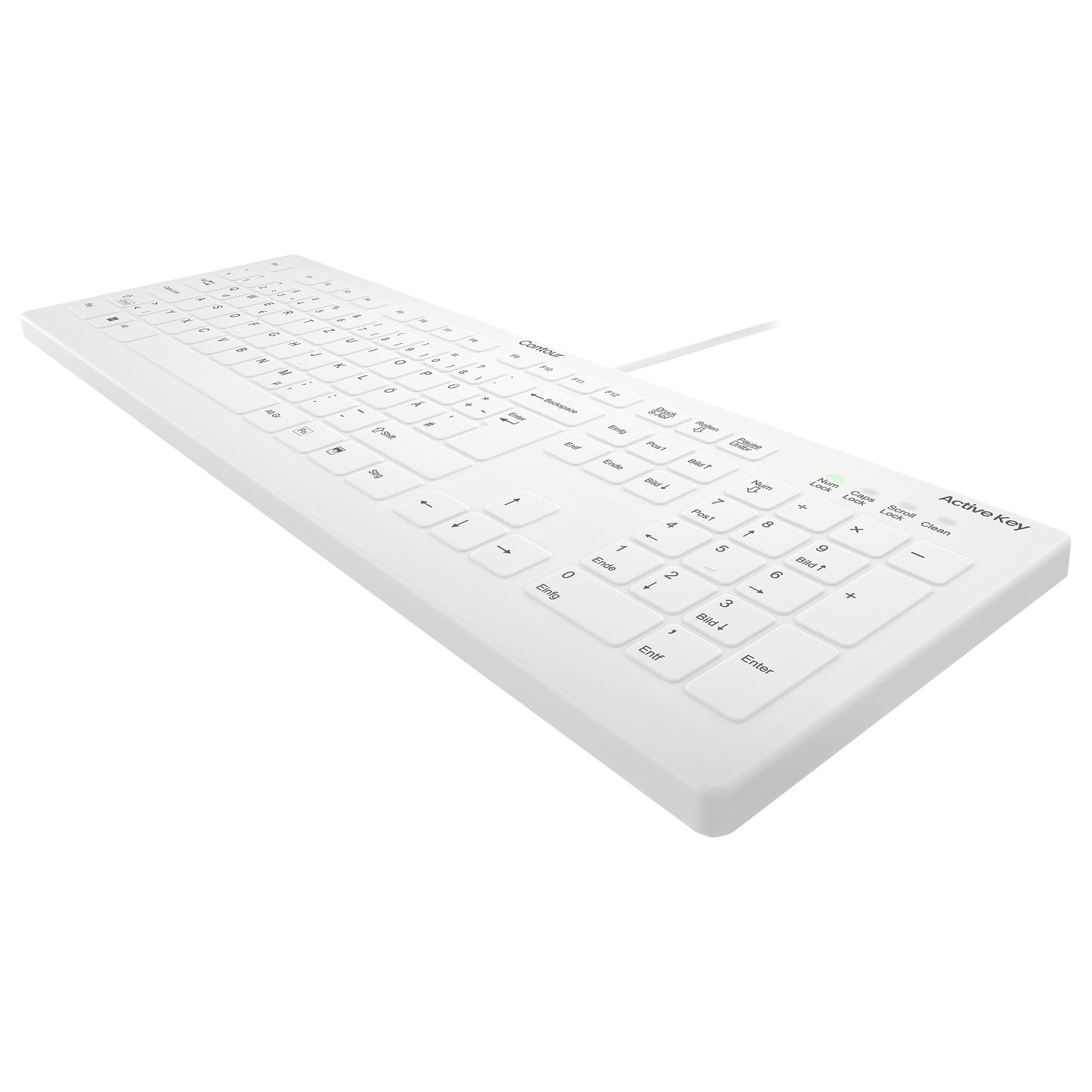 ActiveKey Medical Keyboard C8112 - Flat-Design IP68 vollvers