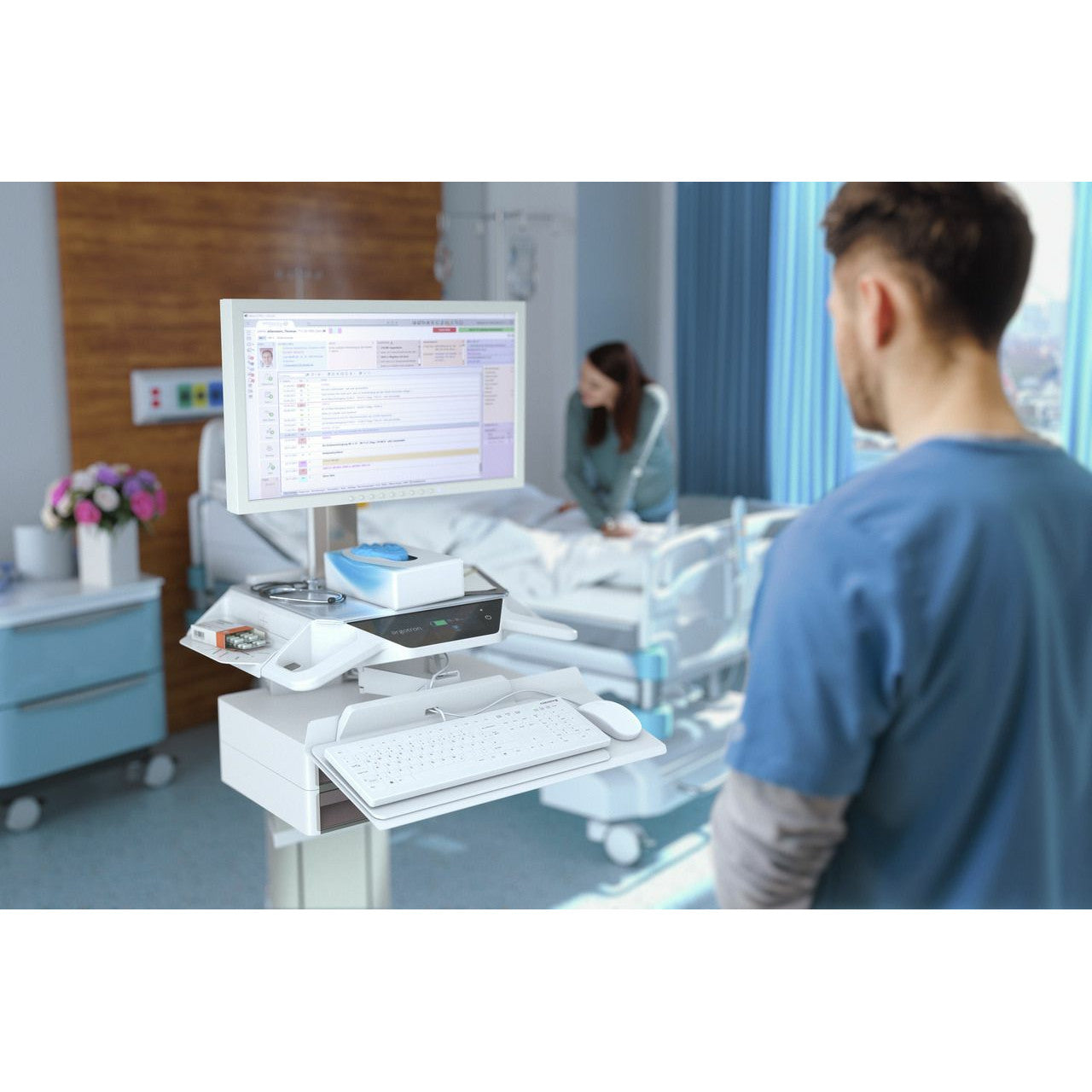 ActiveKey Medical Keyboard C8112 - Flat-Design IP68 vollvers