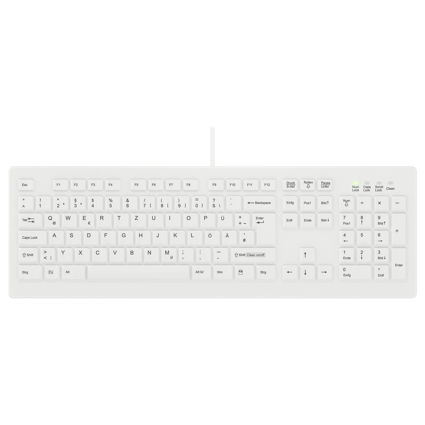 Active Key Medical Keyboard C8100 - Standard