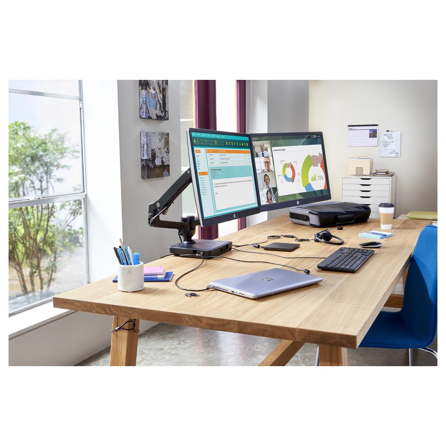 HP 100W - USB Typ-C-Kabel - 24 pin USB-C zu 24 pin USB-C