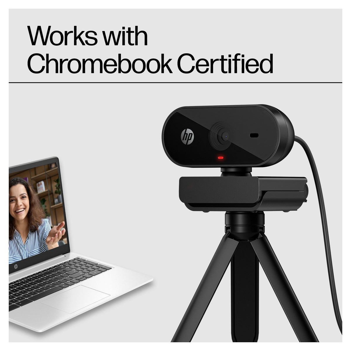 HP 320 FHD Webcam schwarz
