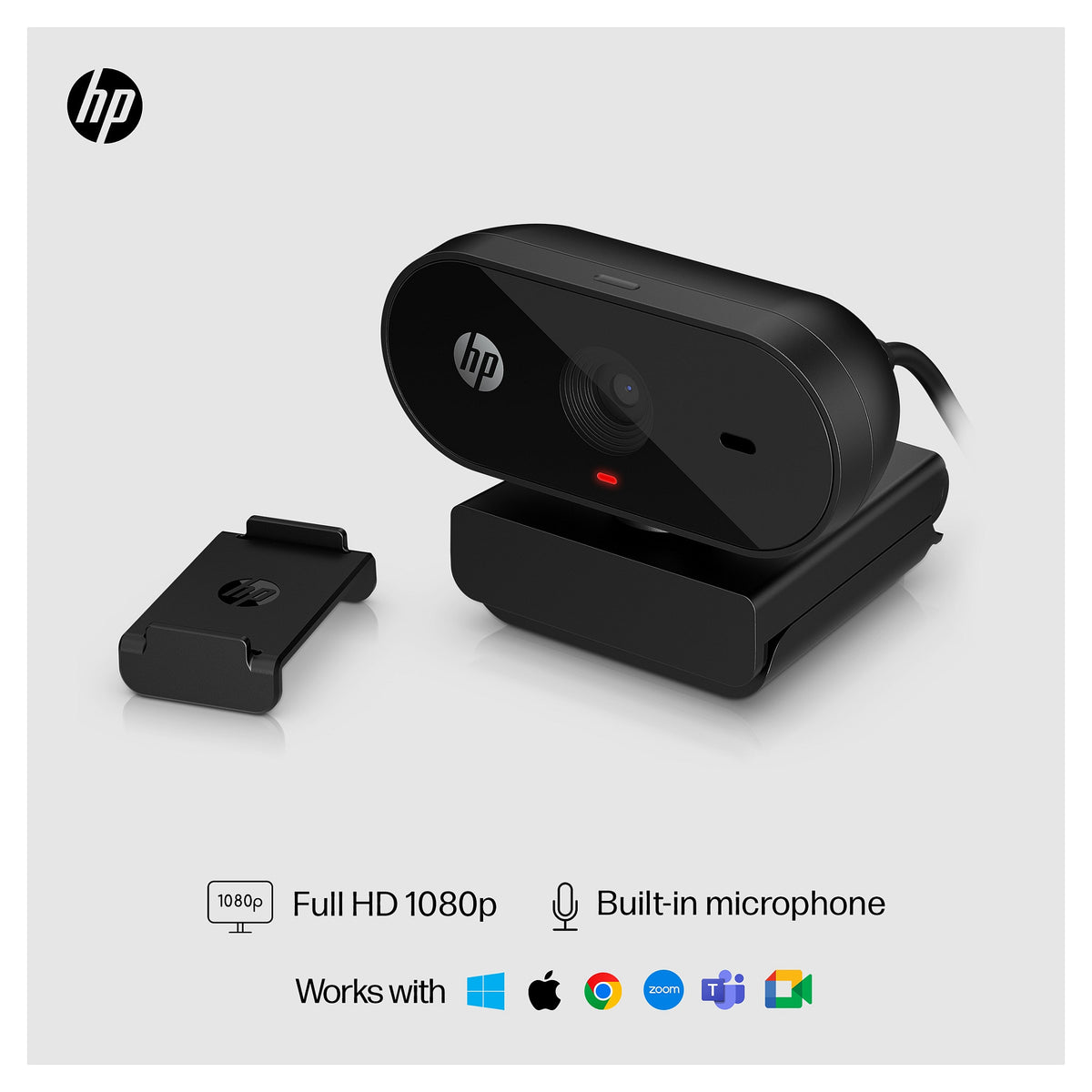 HP 320 FHD Webcam schwarz