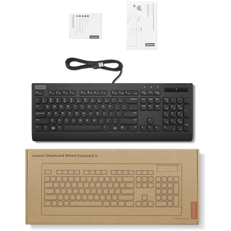 Lenovo Smartcard Wired keyboard II-German