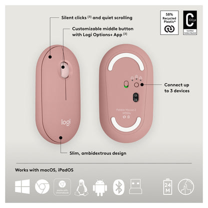 Logitech Pebble 2 Combo US