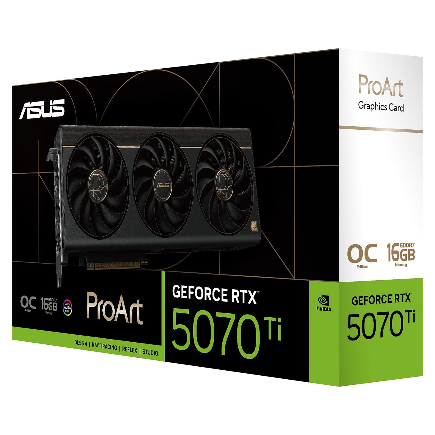 RTX 5070 TI 16GB ASUS Content Creation OC GDDR7 3 Fan