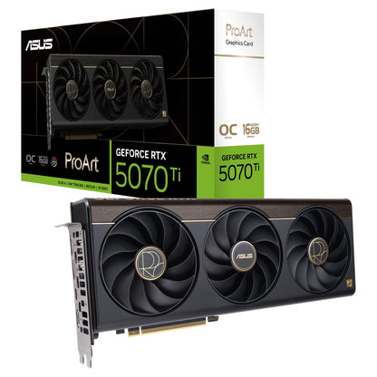 RTX 5070 TI 16GB ASUS Content Creation OC GDDR7 3 Fan