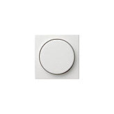 GIRA - System 55 - Abdeckung mit Knopf für Drehdimmer *reinweiss seidenmatt*