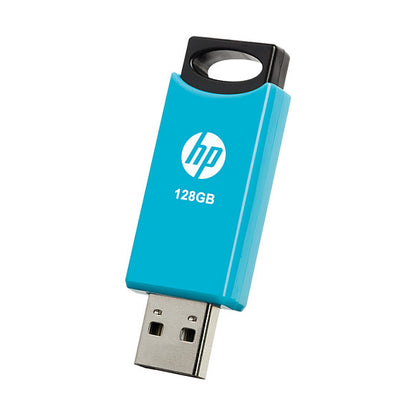 STICK 128GB HP v212w 2.0 Flash Drive (black/blue) retail