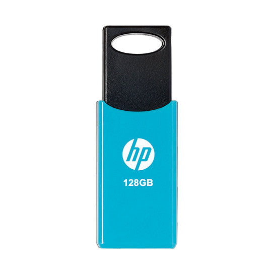 STICK 128GB HP v212w 2.0 Flash Drive (black/blue) retail