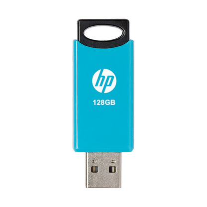 STICK 128GB HP v212w 2.0 Flash Drive (black/blue) retail