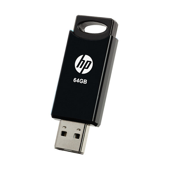 STICK 64GB HP v212w 2.0 Flash Drive (black) retail