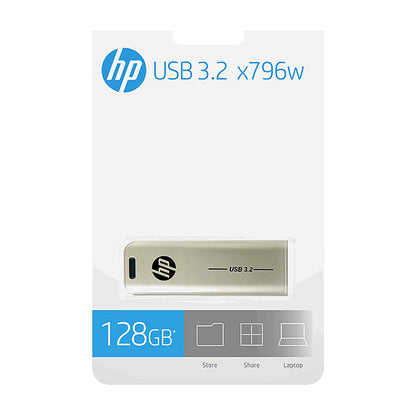 STICK HP USB STICK x796w metallic 128 GB