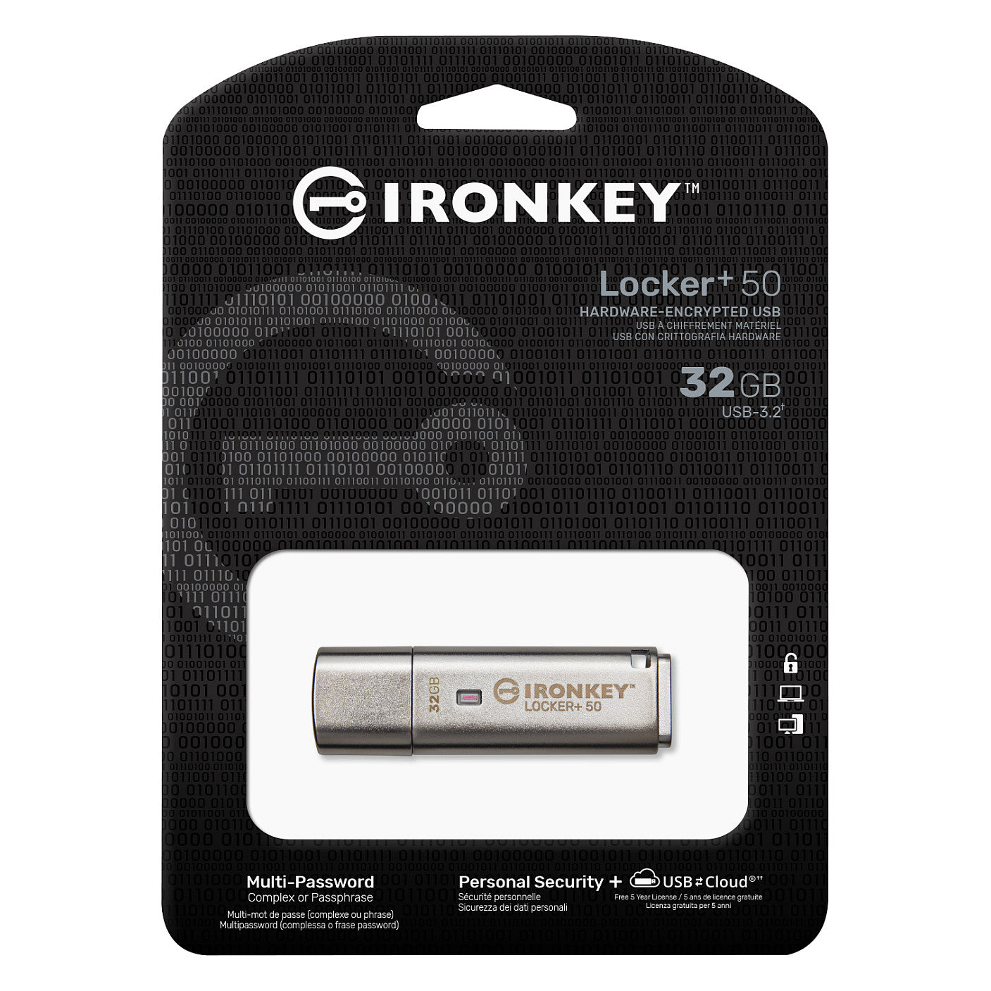 STICK 32GB Kingston IronKey Encryption retail