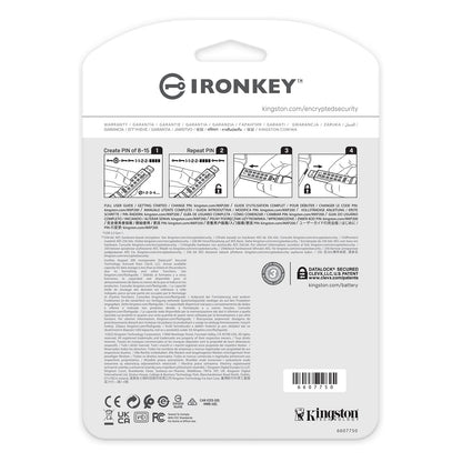 STICK 16GB Kingston IronKey Keypad 200 retail