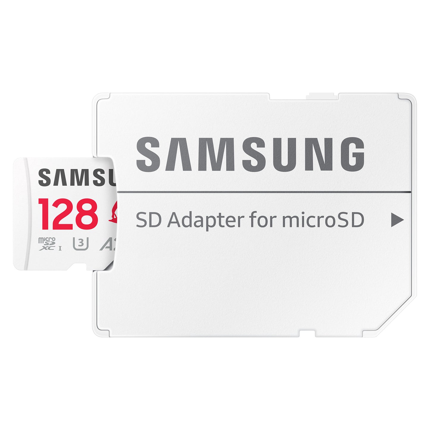 STICK SAMSUNG Sonic microSD Speicherkarte 128GB UHS-I U3 Full HD 4K UHD 180MB/s Read 130MB/s Write fr Handheld-Konsolen inkl. SD-Adapter