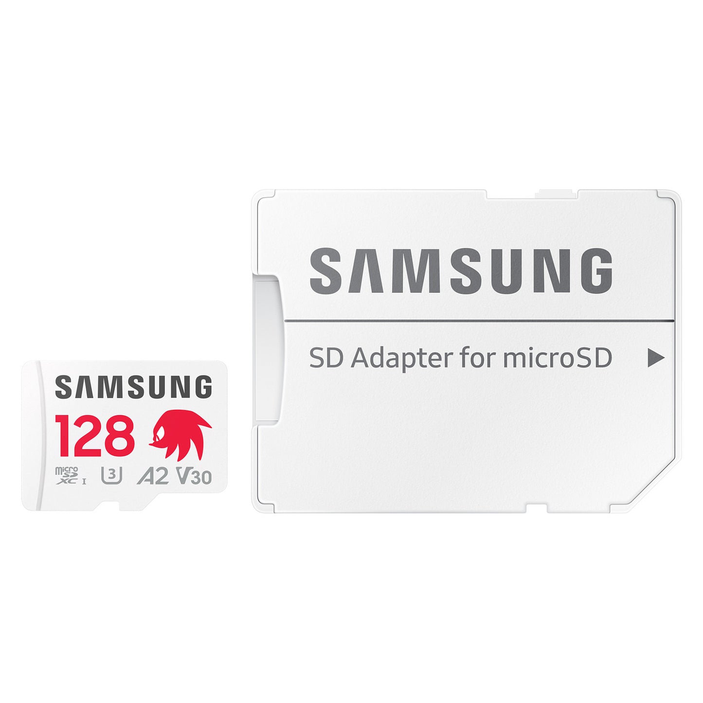 STICK SAMSUNG Sonic microSD Speicherkarte 128GB UHS-I U3 Full HD 4K UHD 180MB/s Read 130MB/s Write fr Handheld-Konsolen inkl. SD-Adapter