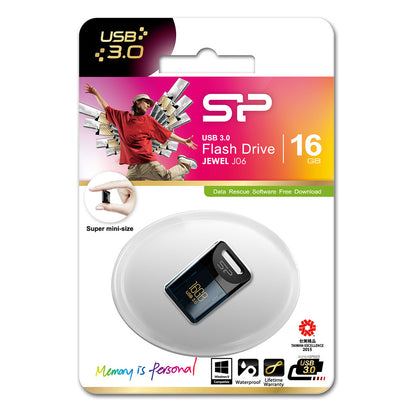 STICK Silicon Power USB-Stick 16GB USB3.0 J06 Deep Blue