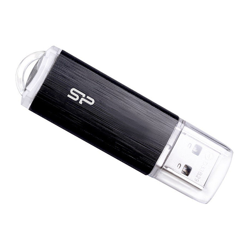 STICK Silicon Power USB STICK 8GB USB2.0 U02 Plastic Black