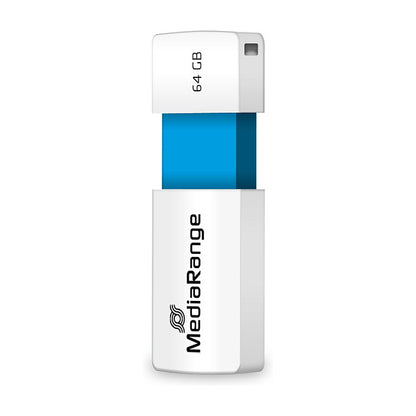STICK MediaRange USB STICK 64GB USB 2.0 Color Edt. hellblau