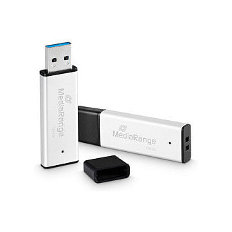 STICK MediaRange USB STICK USB 3.0 high performance 128GB alu