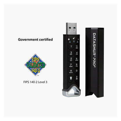 STICK iStorage USB-Stick datAshur PRO2 schwarz 4 GB