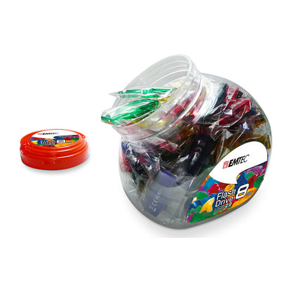 STICK Emtec USB2.0 C410 32GB Candy Jar 80 pces