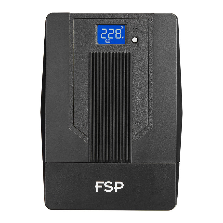 FSP iFP2000 Tower Line-interactive UPS 2000VA 1200W 2xSCHUKO 2xIEC 2x12V/9AH LCD