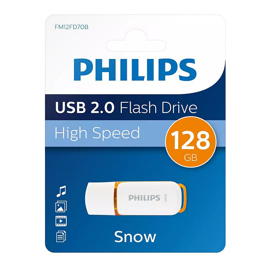 STICK Philips USB 2.0 128GB Snow Edition Sunrise Orange