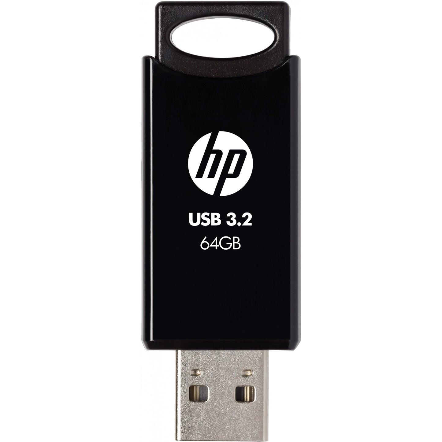 STICK HP 64GB 712w Black USB 3.2 Flash Drive