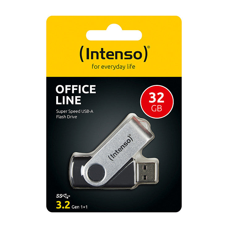 STICK Intenso USB Stick Office Line 32GB USB 3.2 GEN 1X1 silber